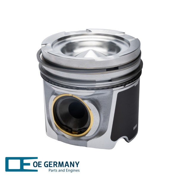 Piston with rings and pin - 020320267601 OE Germany - 51.02500-6285, 51.02500-6337, 51.02500-6389